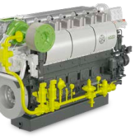 代理ABC发动机DZD系列船用中速四冲程船舶推进主机500-2670KW