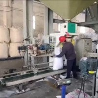 机械厂家供应 生物质颗粒专用包装机 25-50KG定量包装秤 可加工定制