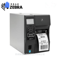 斑马ZEBRA ZT410 精度300dpi条码打印机 剥离回卷加切刀标签打标