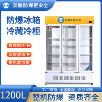 英鹏防爆冰箱玻璃门BL-200LC1200L工业防爆冰箱冷藏柜化工制药厂