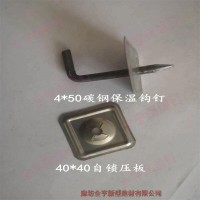 Q235保温钩钉电厂锅炉设备保温抓钉配套镀锌自锁压板
