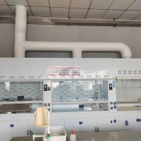 PP通风柜通风管道通风橱酸碱通风柜实验室排风柜实验台试剂柜步入式通风柜通风房