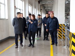 天津经济技术开发区管委会副主任曾伟鹏走进金桥集团调研
