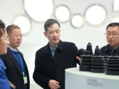 南太湖新区党工委书记、管委会主任钱洪文带队调研辛子精工