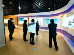 临轴集团综合部成员到临西轴承会展中心参观学习