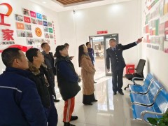 宝塔实业工会干部一行到西夏区税务局国家级“职工之家”示范点观摩学习