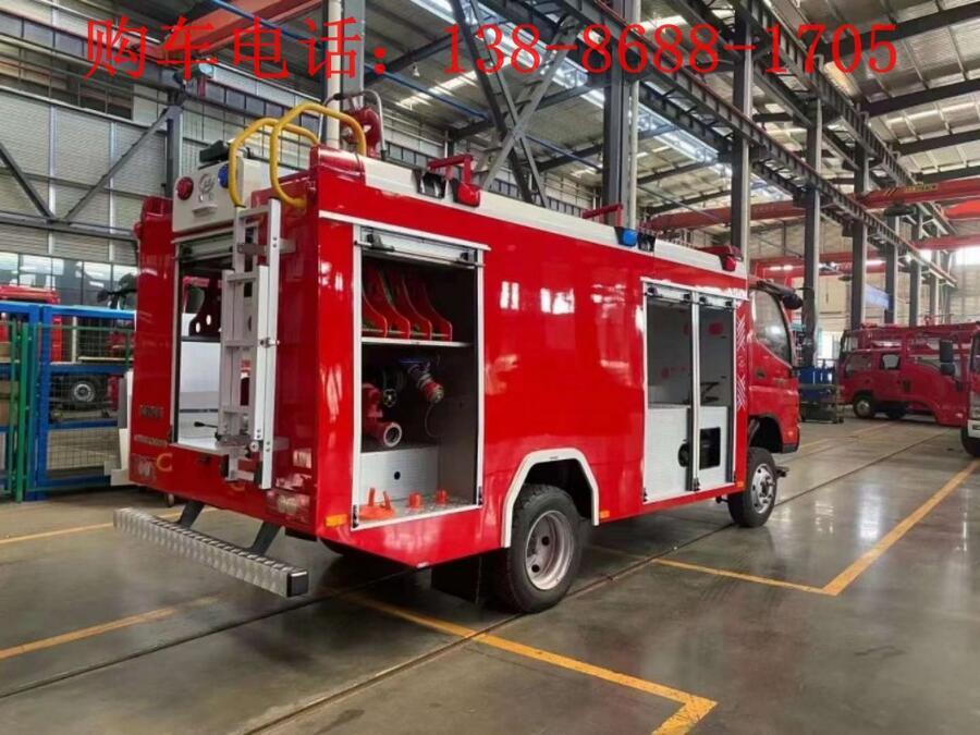东风多利卡军用消防车市场价格