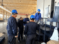 宝塔实业主要领导到生产分厂调研指导工作