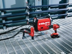 hilti的fx3-a无线螺柱融接锁紧工具简化焊接钢的固定作业