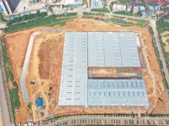 柳工中源液压业务新工厂封顶，迎来新施工阶段