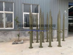 8米方舱通讯天线升降杆 野外机动式车载升降避雷针