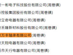 宁波万丰轴承有限公司荣膺慈溪市“实力百强”企业