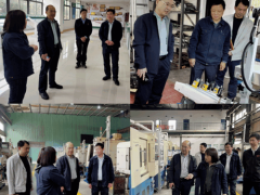 福建水院党委书记李建兴到永轴公司走访调研