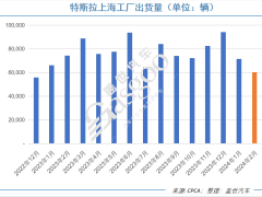 特斯拉2月在华销量降至14个月来最低