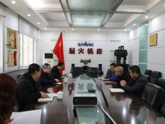 麦积区副区长张弘一行到星火公司调研