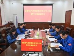 保变电气党委理论学习中心组集体学习《中国共产党巡视工作条例》