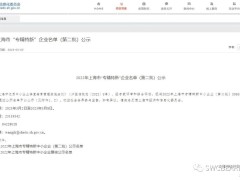 上海市“专精特新”企业名单公示，swc上海佘山精密轴承有限公司榜上有名