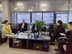 台州市路桥区中量大标准化研究院前往精力轴承走访调研