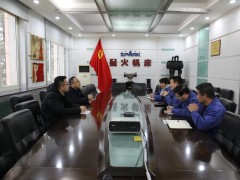 迎春送暖 心系人才——天水市委组织部贾军焕一行到星火公司慰问企业高端技能人才