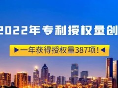 387项！人本2022年专利授权量创新高