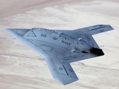 x-47b无人机实现首次自主飞行加油