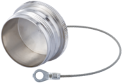 Protection cap with rope