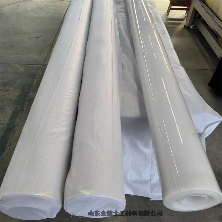 2.0mm厚EVA防水板短丝土工布300g/m2 电力涵洞防渗层