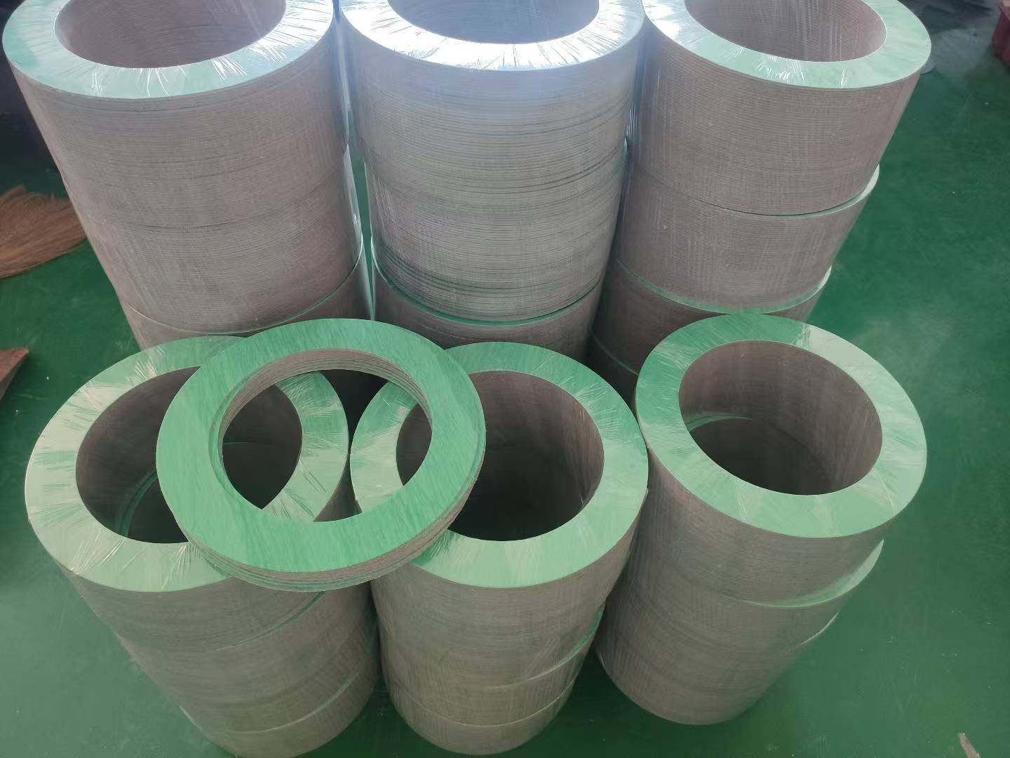 凹凸面型钢制管法兰用2.5MPa非石棉密封垫片按需定制