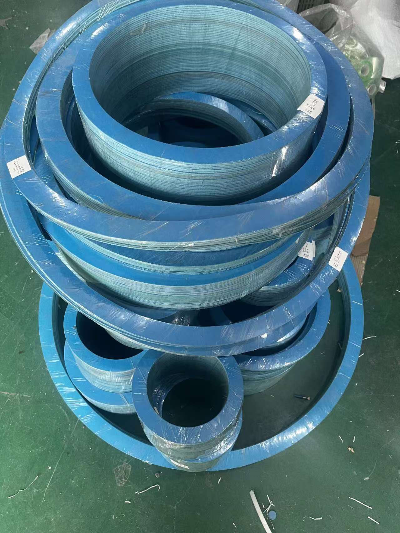 炼油设备输油管道密封PN40非石棉垫片按图加工