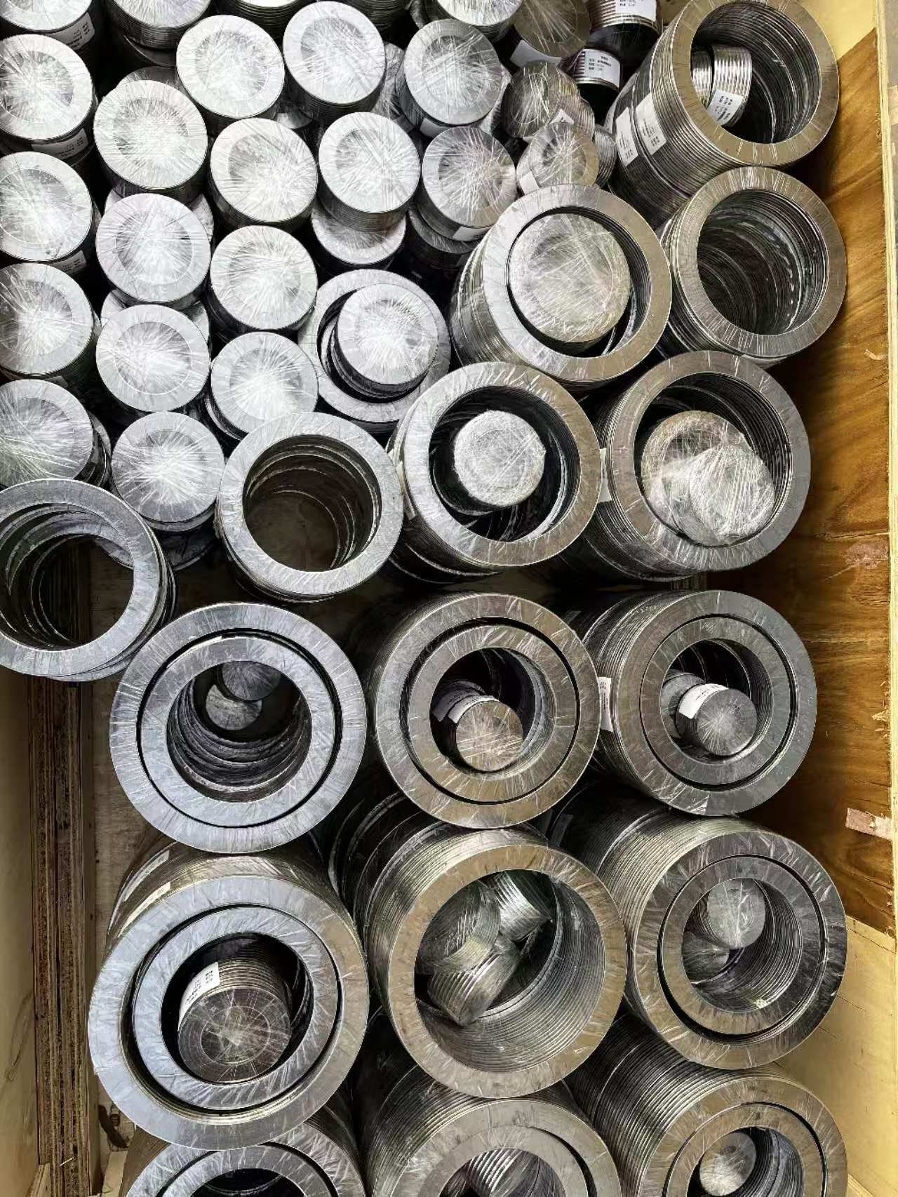 石化反应釜法兰密封PN16耐腐蚀石棉垫片含税运
